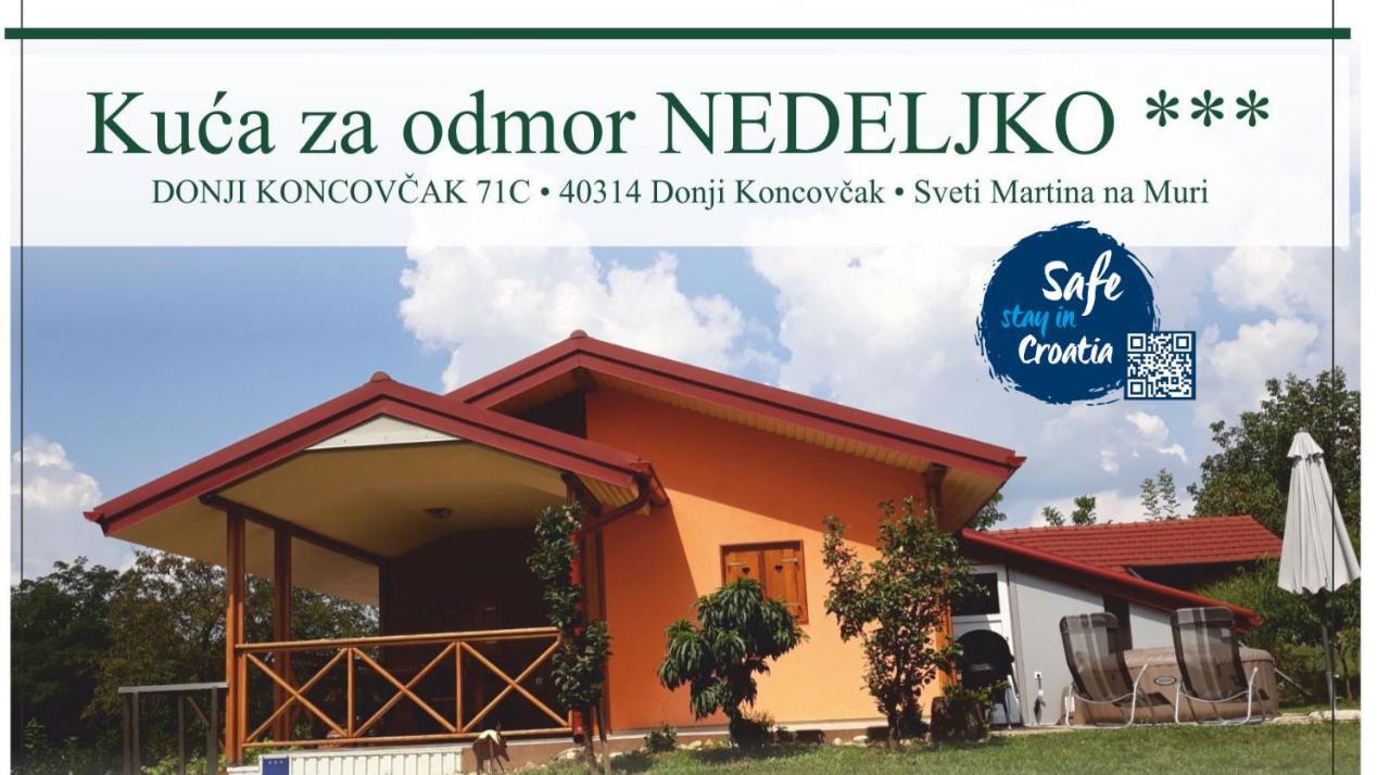 圣马丁娜穆里Kuca Za Odmor "Nedeljko"/ Holliday Hause "Nedeljko"别墅 外观 照片